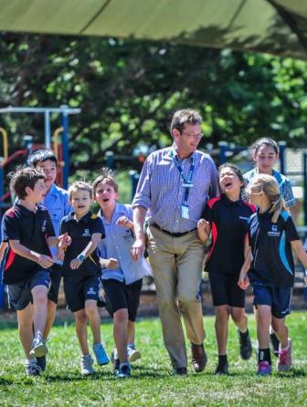 Students with principal